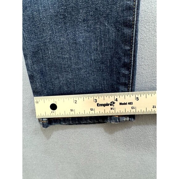 Madewell Curvy High Rise Skinny Jeans Denim Stretch Cotton Women Blue Size 28T - Picture 8 of 11